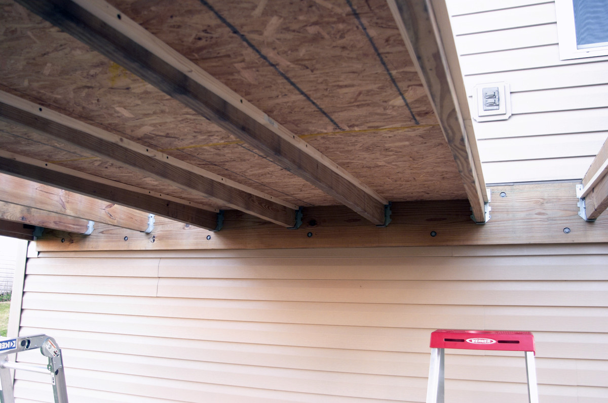 Building Shed Under Deck