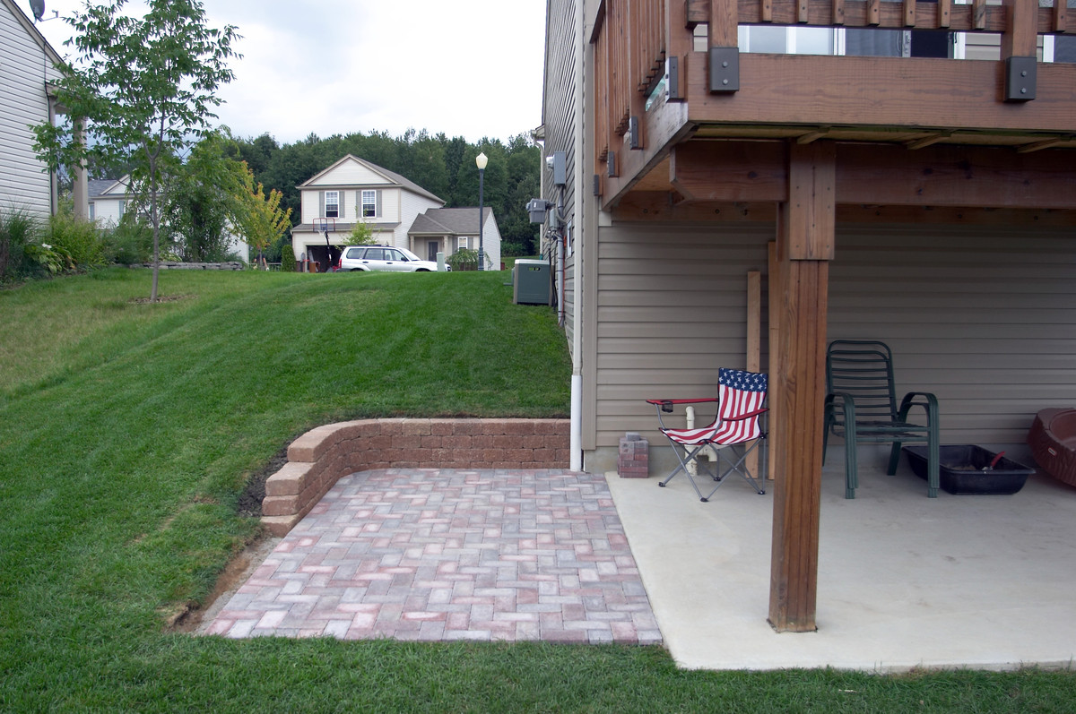 Deck with Shed Roof