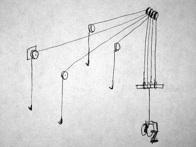  Ceiling Pulley Lift System. on homemade motorcycle trailer plans